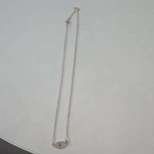 Elegant Gold Necklace with Eye Charm